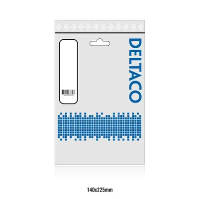 Image de DELTACO Câble USB 2.0, type C - type Micro B ha, 0,5m, noir