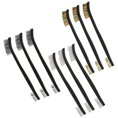 Productafbeelding van Mini-draadborstelset met 9 stuks voor ovenreiniging