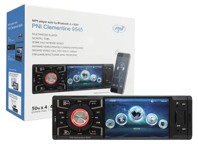 Produktbild von PNI Clementine 9545 Autoradio, Mechaless, MP3-Wiedergabe, Front-AUX, Bluetooth