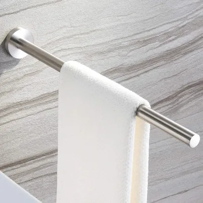 Produktbild von Handtuchhalter Edelstahl Bad Handtuchstange Wandmontage Gebürstet 40 cm