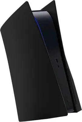 Produktbild von König Design PS5 Disc Edition Konsolenhülle Seitenplatten, Schwarz, Kunststoff, ca. 40 cm, mit Kratz-, Staub- & Stoßschutz, präzisen Aussparungen, einfacher Montage und voller Funktionalität.