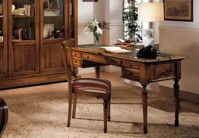 Image de Table Secrétaire Bureaux Meubles italiens Bureau Tables en bois