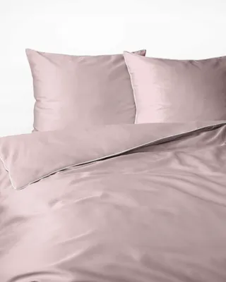 Zdjęcie produktu dla Detexpol Pościel satynowa 160x200 pudrowy róż z lamówką Mako Satin 62