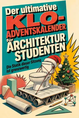 Produktbild von Der ultimative Klo-Adventskalender für Architekturstudenten