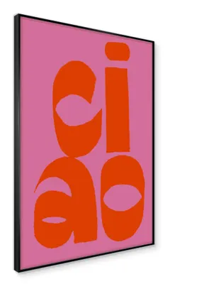 Zdjęcie produktu dla STYLER Obraz na ścianę 50x70 cm w ramie MDF motyw włoskiego klimatu dekoracja do kuchni jadalni salonu elegancki styl ARTBOX CIAO