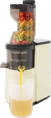 Zdjęcie produktu dla Sokowirówka, moc 800 W, pojemność 500 ml, beżowa, 220 V, UE
