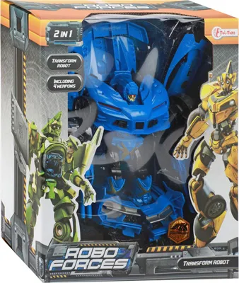Produktbild von Verwandlungsroboter Auto Gelb Spielzeug Roboter - Actionfigur für Kinder