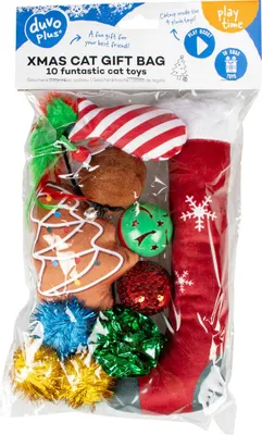 Produktbild von Duvoplus Xmas Geschenktasche Katze