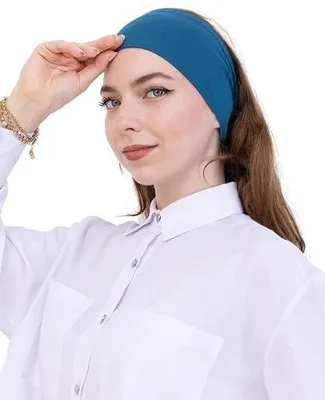 Zdjęcie produktu dla Czapka hidżabowa damska bawełniana elastyczna opaska głowa dla kobiet