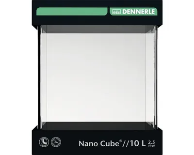 Obrázek produktu pro Dennerle Nano Cube, 10 litrů - 20 x 20 x 25 cm - Mini akvárium se zaoblenými rohy