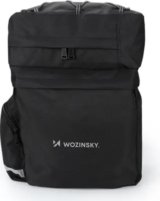 Immagine prodotto di Wozinsky borsa da bici roomy 60 l per portapacchi (copertura antipioggia inclusa) nero (WBB13BK)