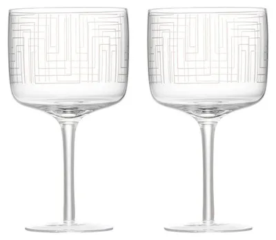 Imagen del producto de Conjunto de 2 vasos para ginebra "Maze" de Anton Studio Designs