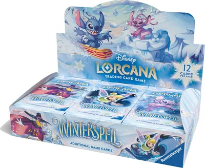 Produktbild von Disney Lorcana TCG: Winterspell - Booster Display with 24 Bo