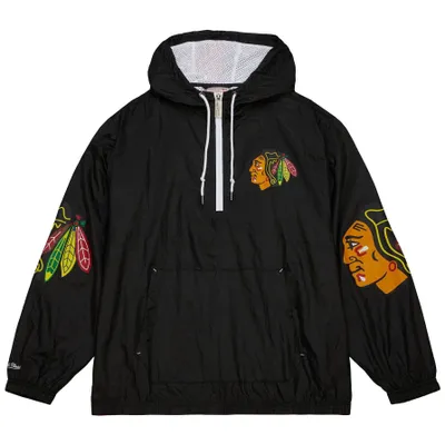Zdjęcie produktu dla M&N Windbreaker Anorak Jacke ORIGINS Chicago Blackhawks - L