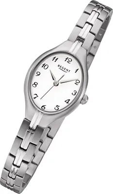 Immagine prodotto di Orologio Regent da donna in titanio F-1162 analogico con bracciale in metallo argento URF1162