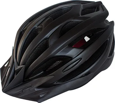 Image de Casque de vélo jeune/adulte, casque de vélo monobloc réglable protection de la tête adulte pour hommes femmes, taille L, noir