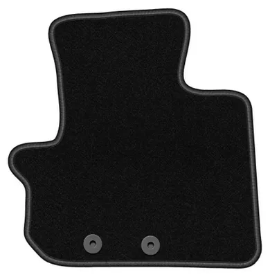 Produktbild von Fahrermatte Velours für Toyota IQ 2009- (Schrägheck) – 1-tlg, Schwarz, passgenau – Wielganizator BASIC