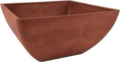 Produktbild von Famanu Pflanzgefäß Terracotta 30 x 30 x 15 cm - quadratisch
