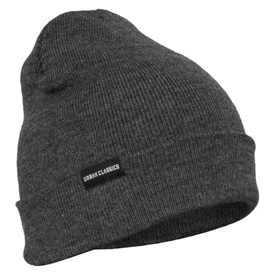 Obrázek produktu pro Pánská zimní čepice Urban Classics Basic Flap Beanie charcoal - UNI