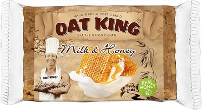 Produktbild von LSP Oat King Energy Bar (10x90g) Milk & Honey - Riegel - Energie-Riegel