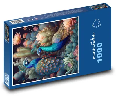 Obrázek produktu pro martinpuzzle - Puzzle 1000 - Pávi