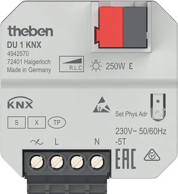 Produktbild von Theben KNX UP-Dimmaktor DU 1 KNX 1 Kanal