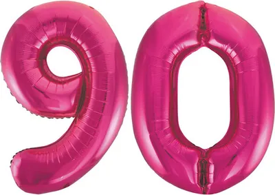 Produktbild von XXL Folienballon Zahl bunt Geburtstag Jubiläum Zahlenballon Riesenfolienballon Geburtstagsdeko