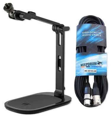 Obrázok produktu pre Stojan na mikrofón Rode DS-3, stolový štúdiový rameno s káblom