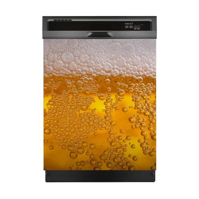 Produktbild von Magnete Dekorative 60x70 cm Küche Magnetmatte Spülmaschine - Bier mit Blase