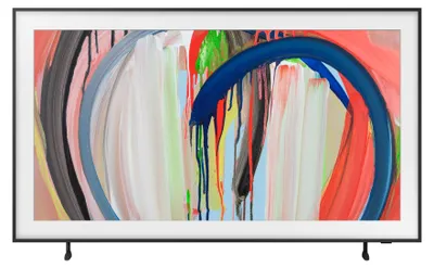 Samsung The Frame LS03H 55 Zoll (138 cm) Fernseher, Art Mode mit wechselnden Kunstwerken, Antireflexion mit Glare Free bei 144Hz, 4K AI Gen2 Prozessor