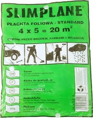 Zdjęcie produktu dla Folia Malarska 4/5m Standard Zielona