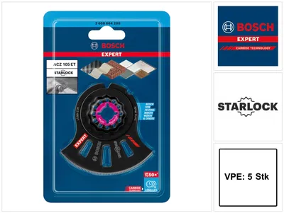 Produktbild von EXPERT ACZ 105 ET Multi Material Segmentsägeblatt, 5-tlg.