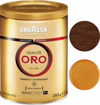 Produktbild von Lavazza Qualita Oro gemahlener Kaffee Arabica, 250g