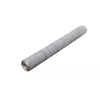 Produktbild von vidaXL Maschendraht Verzinkter Stahl 25x0,75 m Silbern