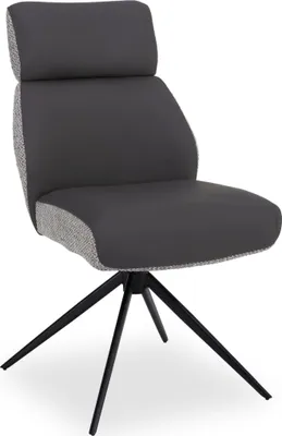 Produktbild von Polsterstuhl HARPER DUNDEE BHT 64.50x89.50x49 cm grau Esszimmerstuhl