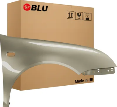 Image de BLU Aile Compatible avec VW Volkswagen Bora 1J1 1J6 LA1W Droite Golden StormBeige | 1998-2005 | Avant | Peint| Prêt à Monter | Acier