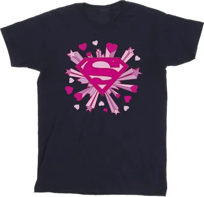Produktbild von DC Comics - T-Shirt für Herren BI45422 (XXL) (Marineblau)