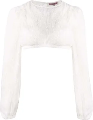 Produktbild von Dirndlbluse Pfatter Langarm ecru 48