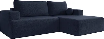 Produktbild von MIRJAN24 Ecksofa Mivo, Wohnzimmmer L-Form mit Schlaffunktion und Bettkasten (Farbe: Flow 22, Seite: Rechts)