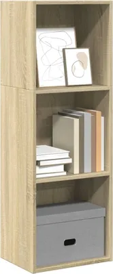 Obrázok produktu pre Maison Exclusive - Knižnica Sonoma dub 40x30x114 cm drevený materiál