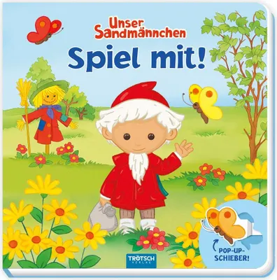 Produktbild von Trötsch Unser Sandmännchen Spiel mit Pappenbuch mit Pop-up-Schiebern