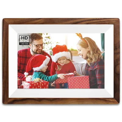 Obrázek produktu pro ZELURXX 10,1" digitální fotorámeček WiFi, dotykový displej, aplikace Frameo APP, obrazovka IPS