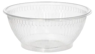 Produktbild von 50 Salatschalen, R-PET rund 1 l Ø 18 cm · 7,5 cm glasklar
