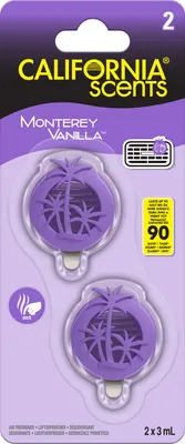 Produktbild von CALIFORNIA SCENTS Lufterfrischer E303200802 Monterey Vanilla 2St