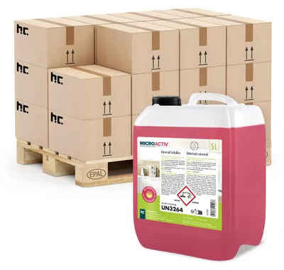 Produktbild von 48x5 L Microactiv® Universal Entkalker mit Farbindikator für Kaffeemaschinen und Kaffeevollautomaten