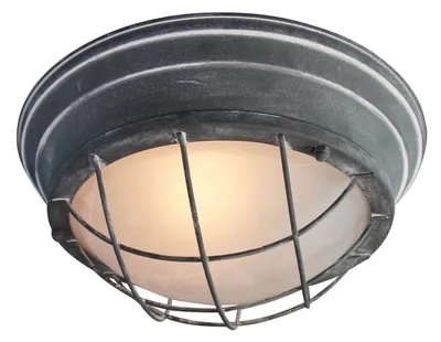 Produktbild von Wandleuchte 1-flammig Ø 29 cm Typhoon grau