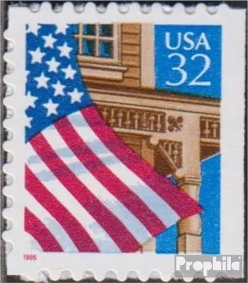 Produktbild von Briefmarken USA 1996 Mi 2726I BDr (kompl.Ausg.) postfrisch Freimarke - Flagge