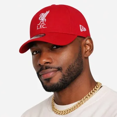 Zdjęcie produktu dla Czapka piłkarska Kšiltovka New Era 9Forty Core L.F.C. Liverpool czerwona - UNI