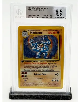 Immagine prodotto di Pokémon 8/102 Machamp Prima edizione BGS8.5