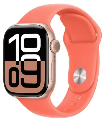 Zdjęcie produktu dla Apple MDT04ZM/A, Band, Smartwatch, Pomarańczowy, Apple, Apple Watch Models 38mm 40mm 41mm 42mm, Fluoroelastomer
